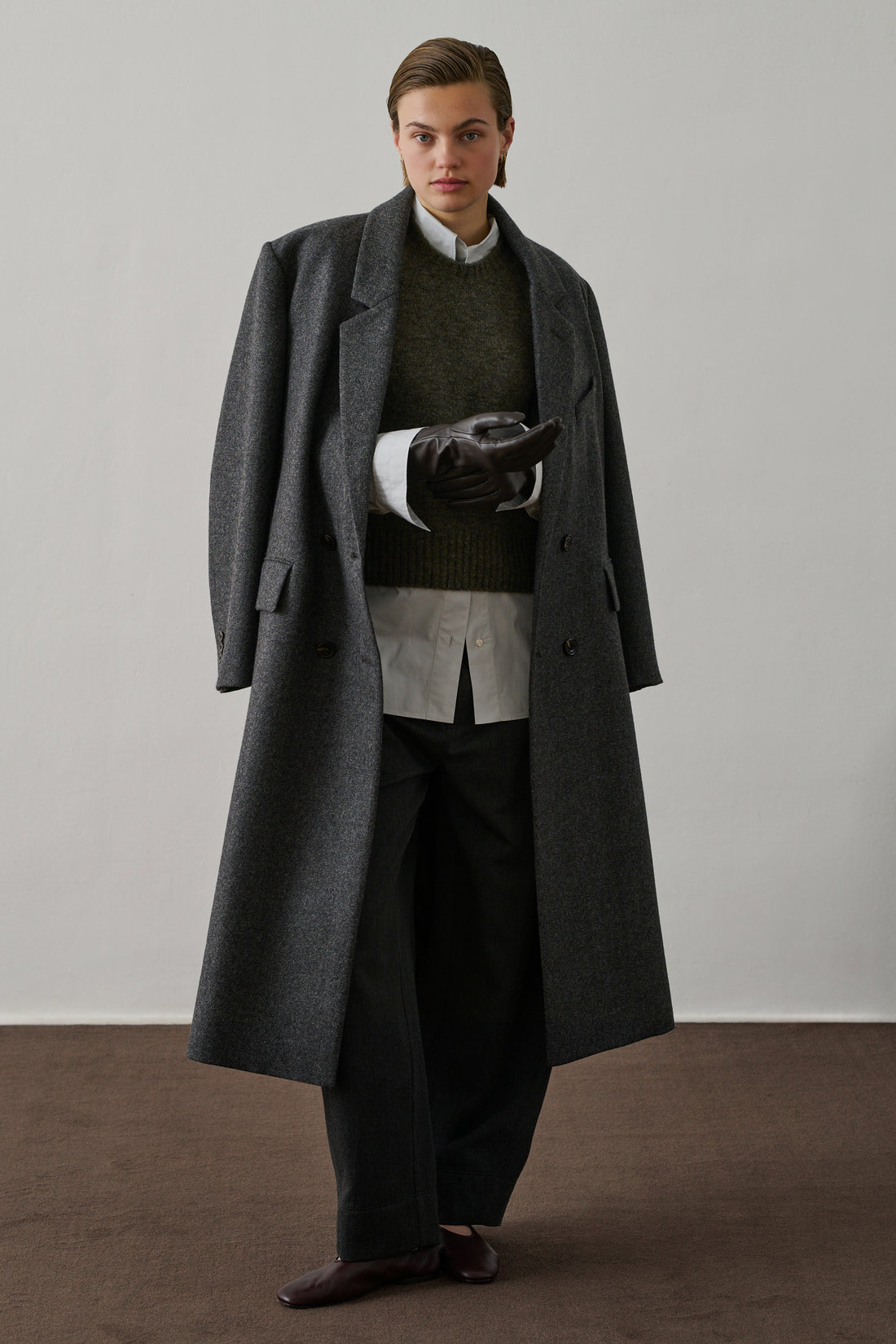 Pull Namaste - Gris Chiné - Femme